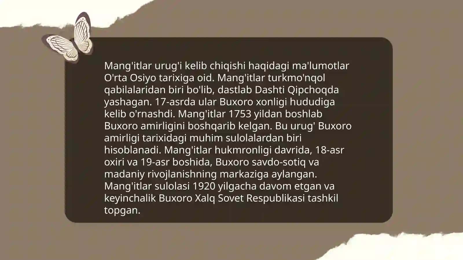 Mangʻitlarning kelib chiqishi 4