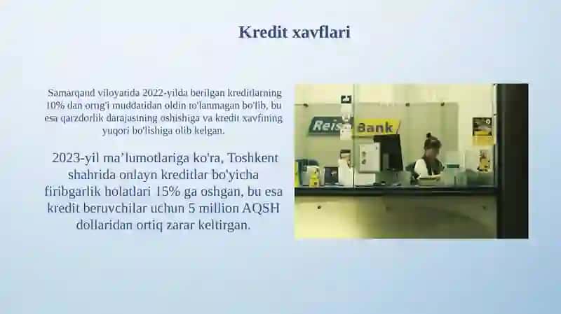 Zamonaviy bank kreditlari, onlayn kreditlar 4