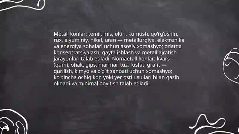 Konchilik ishi boyicha taqdimot 4