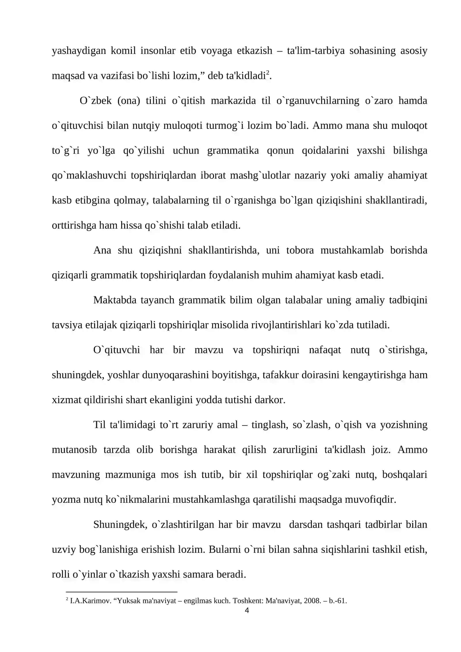 3-sinf ona tili darslarida interfaol usullardan foydalanish 4