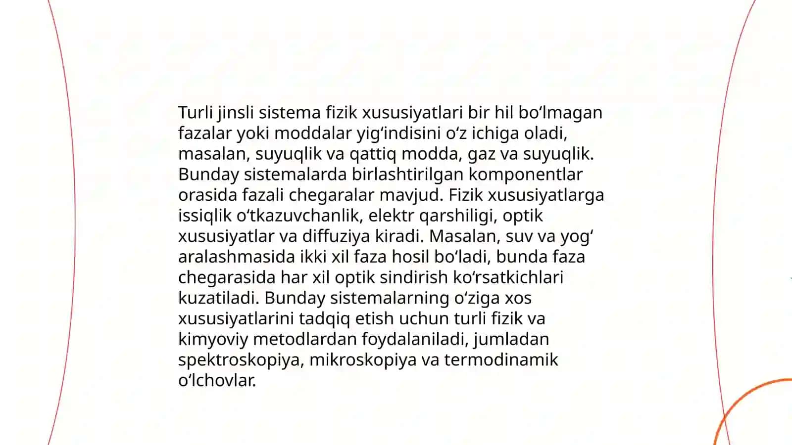 Turli jinsli sistemalarni ajratish 4