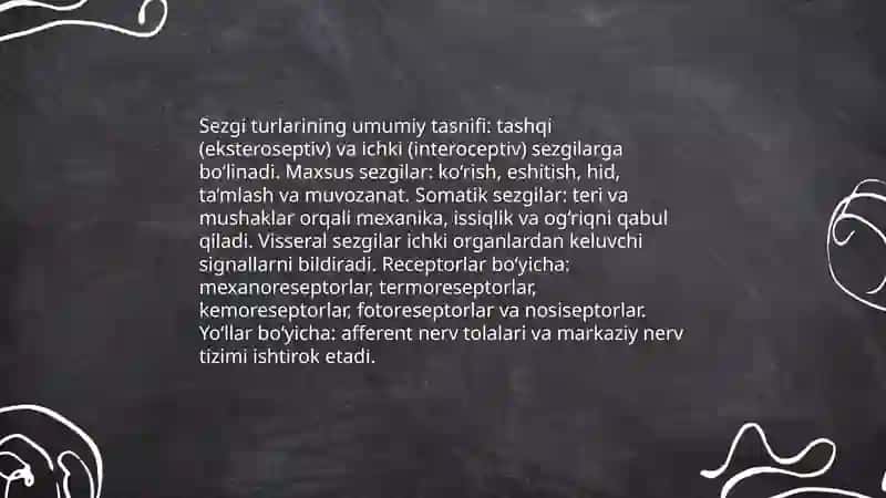Sezgi va uning turlari 4