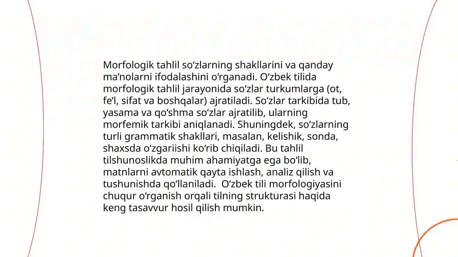 Matnni lingvistik tahlil qilish 4