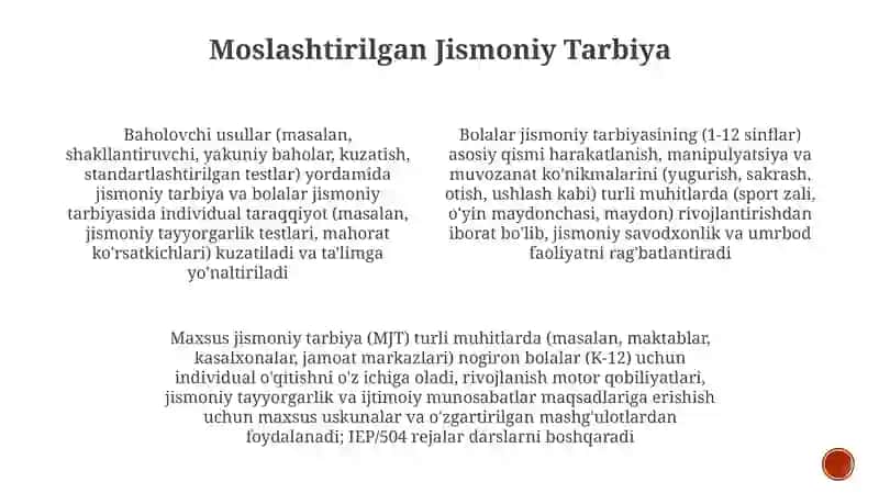 Bolalar jismoniy tarbiya nazariyasining predmeti va asosiy tushunchalari 4