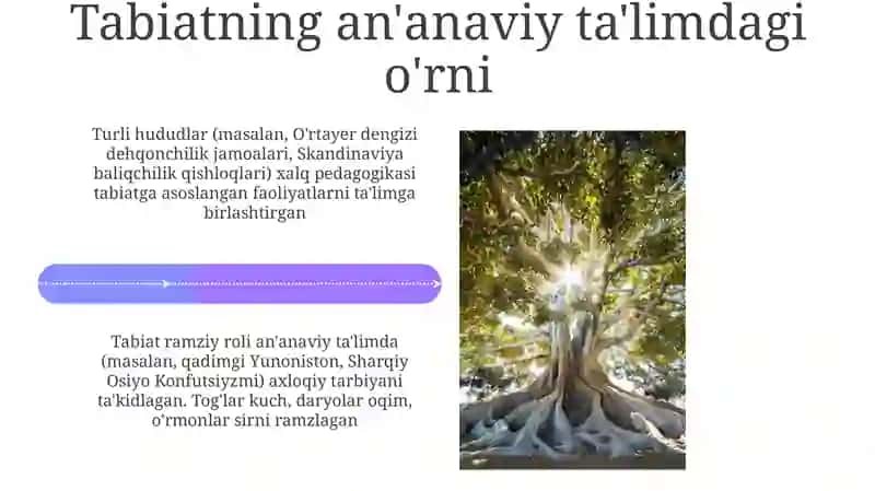 Xalq pedagogikasida tabiat va inson munosabatlari 4