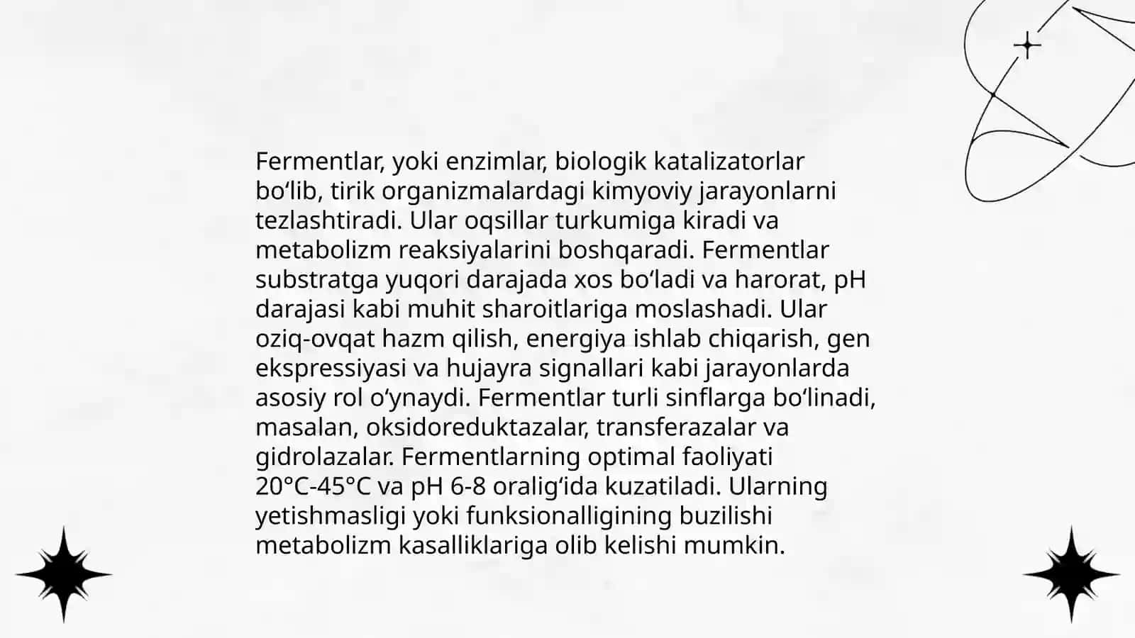 Fermentlar va ularning tuzilishi 4