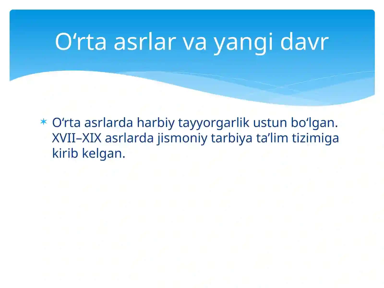 Jismoniy tarbiya nazariyasi va uslubiyati fanining rivojlanish tarixi va boshqa tarbiyat turlari bilan bog‘liqligi 4
