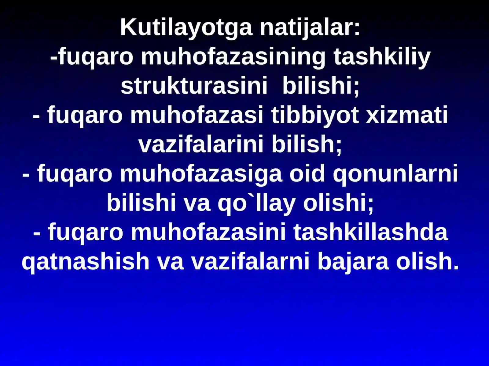 TINCHLIK VA HARBIY HARAKATLAR DAVRIDA OLIB BORISH DAVRIDA FAVQULOTDA VAZIYATLARDA FUQARO MUHOFAZASI 4