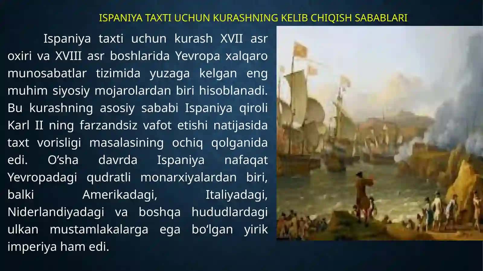 Ispaniyataxti uchun kurashning kelib chiqish sabablari 4