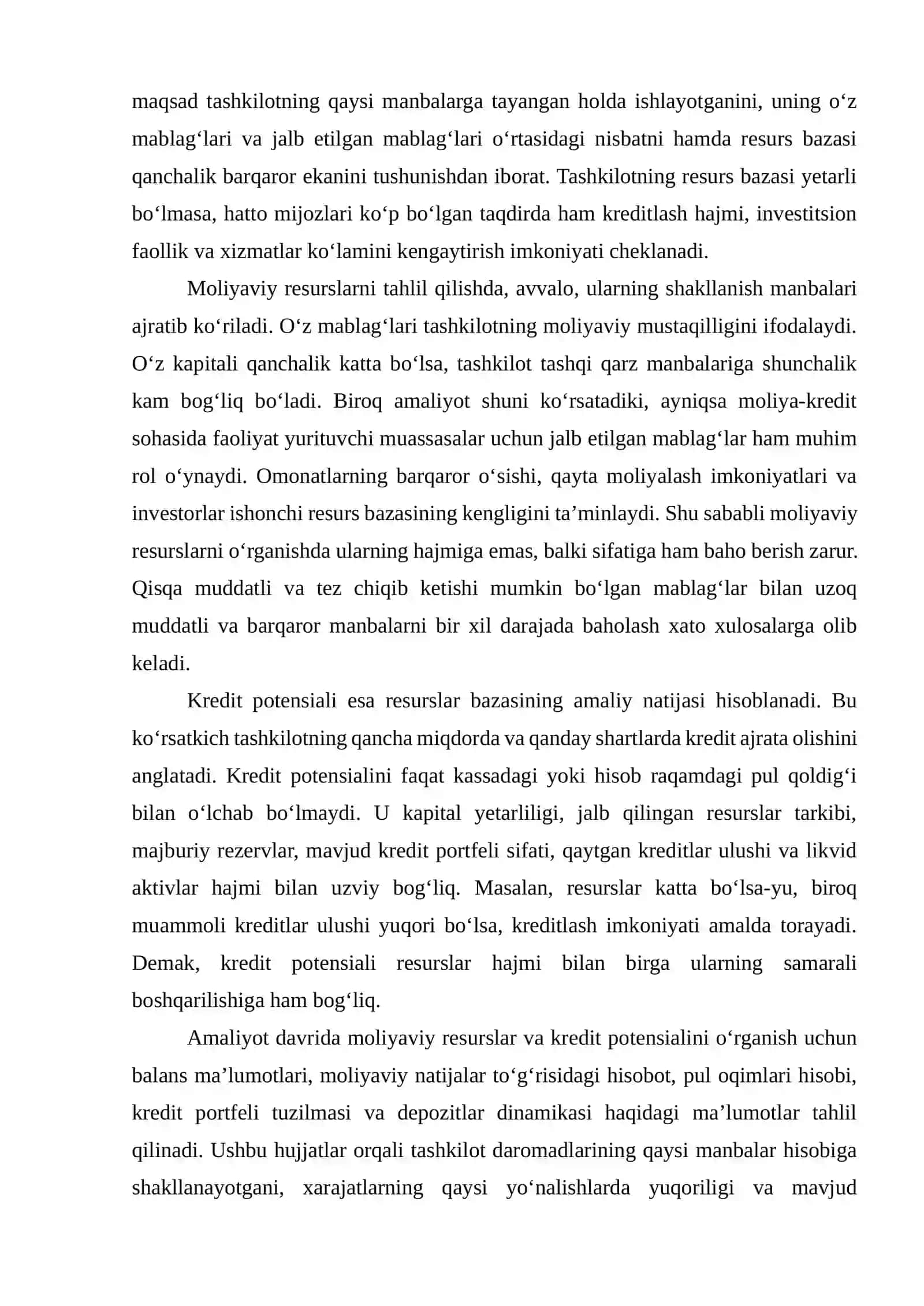 moliya Amaliyot hisoboti 4