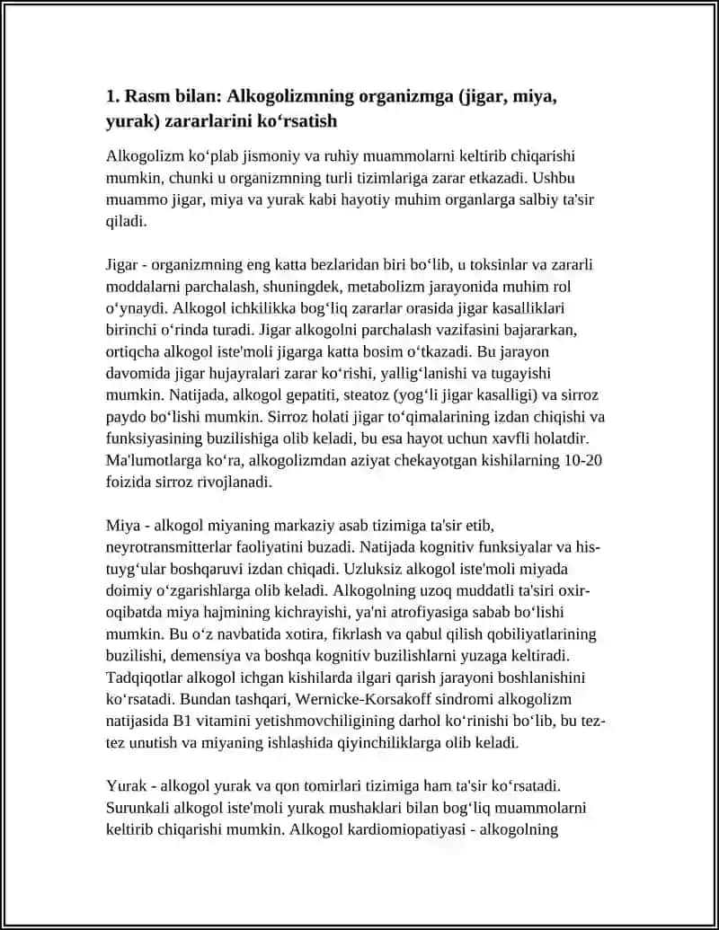 ALKOGOLIZM NARKOMANIYA VA GIYOHVANDLIK 4