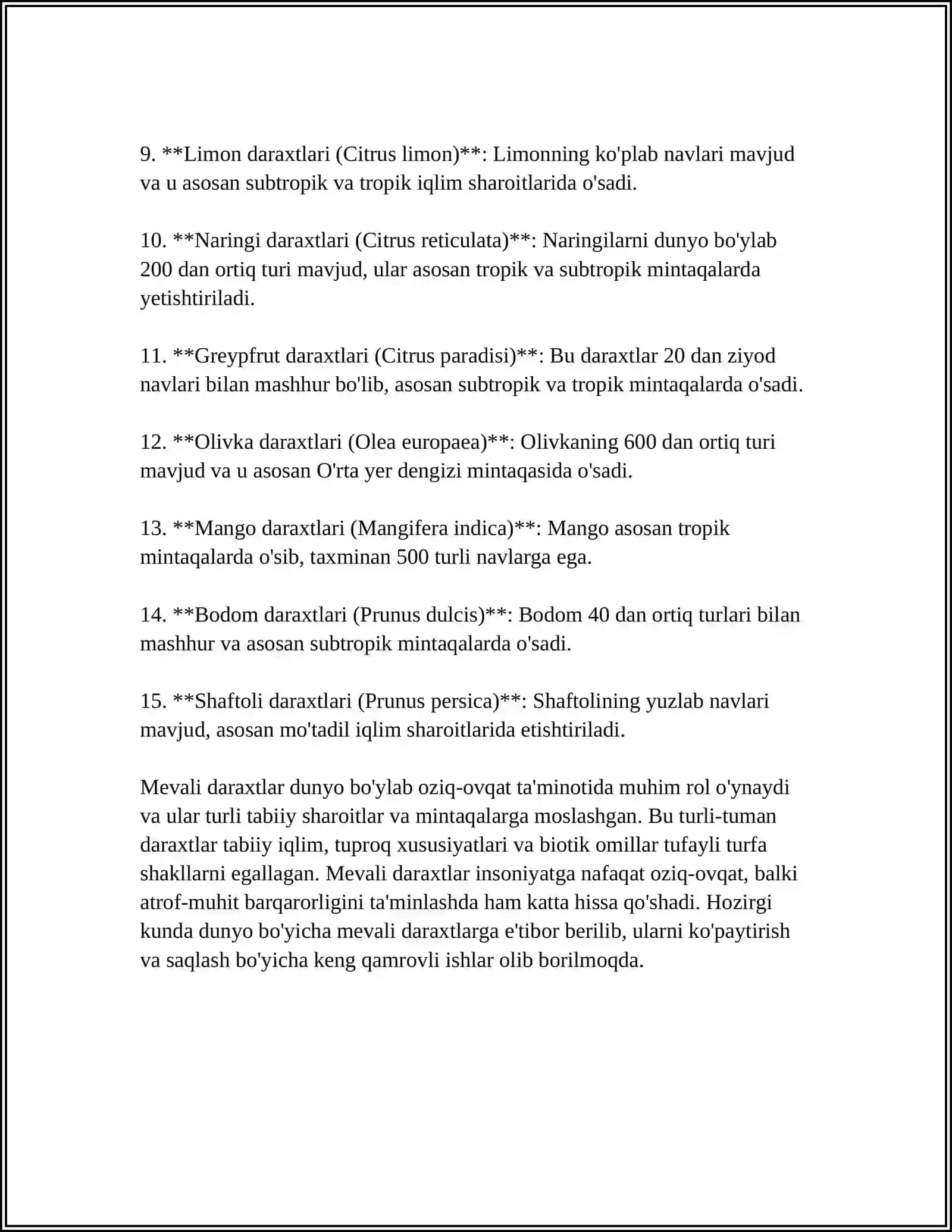 MEVALI DARAXTLAR 4