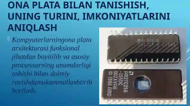 Ona plataga yangi o'rnatilgan xaritani ishini BIOS orqali boshqarish 4