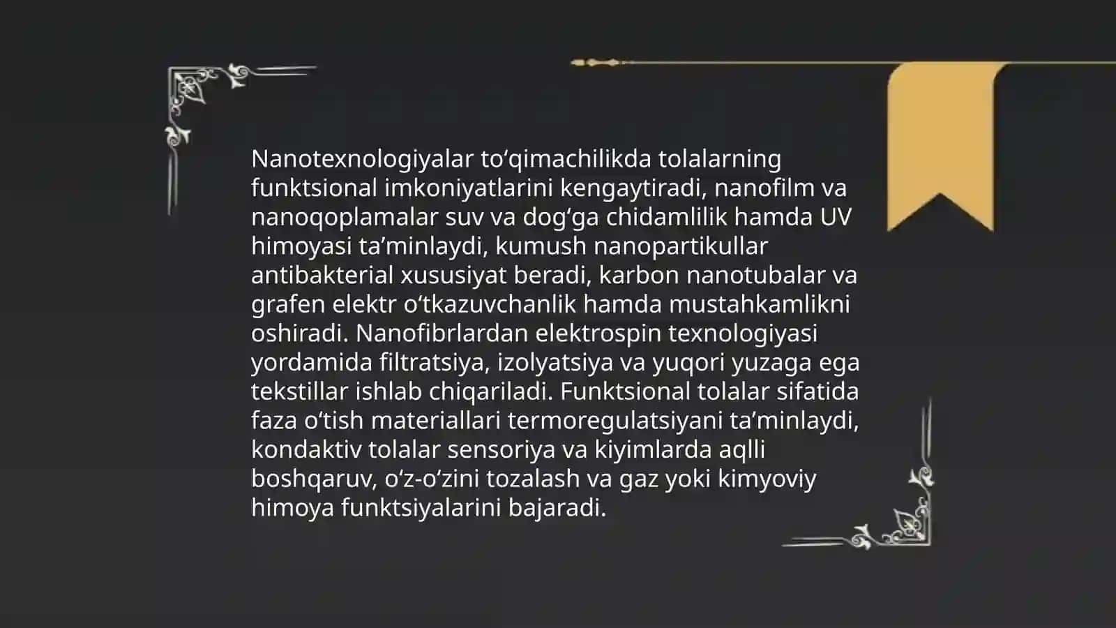 Toʻqimachilikda innovatsion texnologiyalar 4