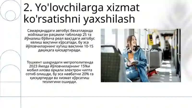 Axborot Texnologiyalari va Jamoat Transportini Boshqarish 4