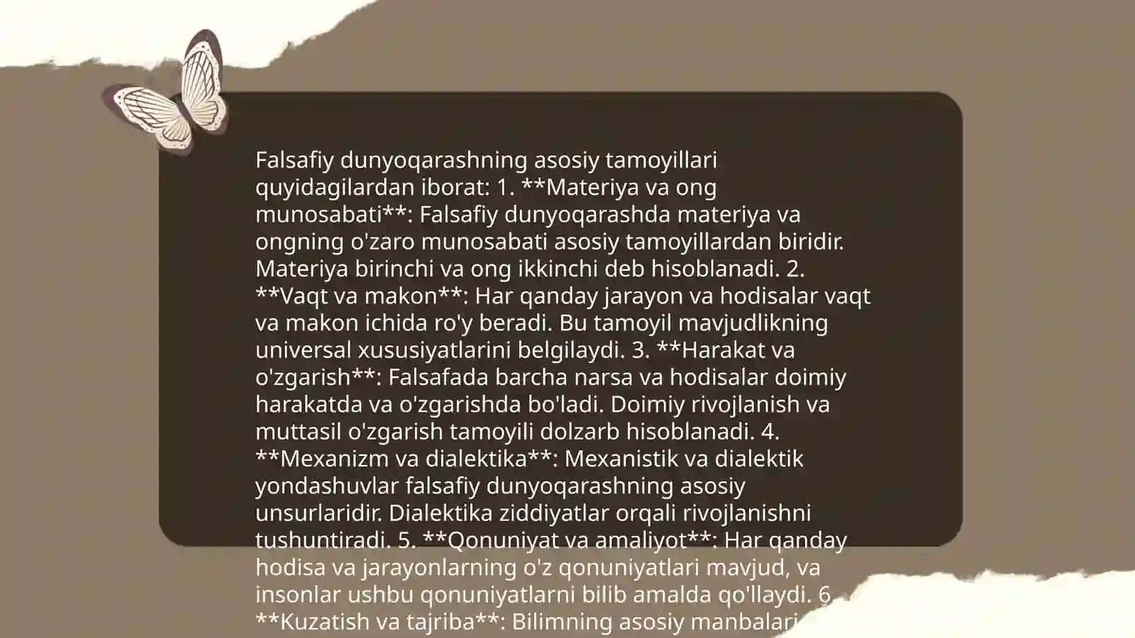 Insoning ma’naviy kamolotida falsafiy dunyoqarashning roli 4
