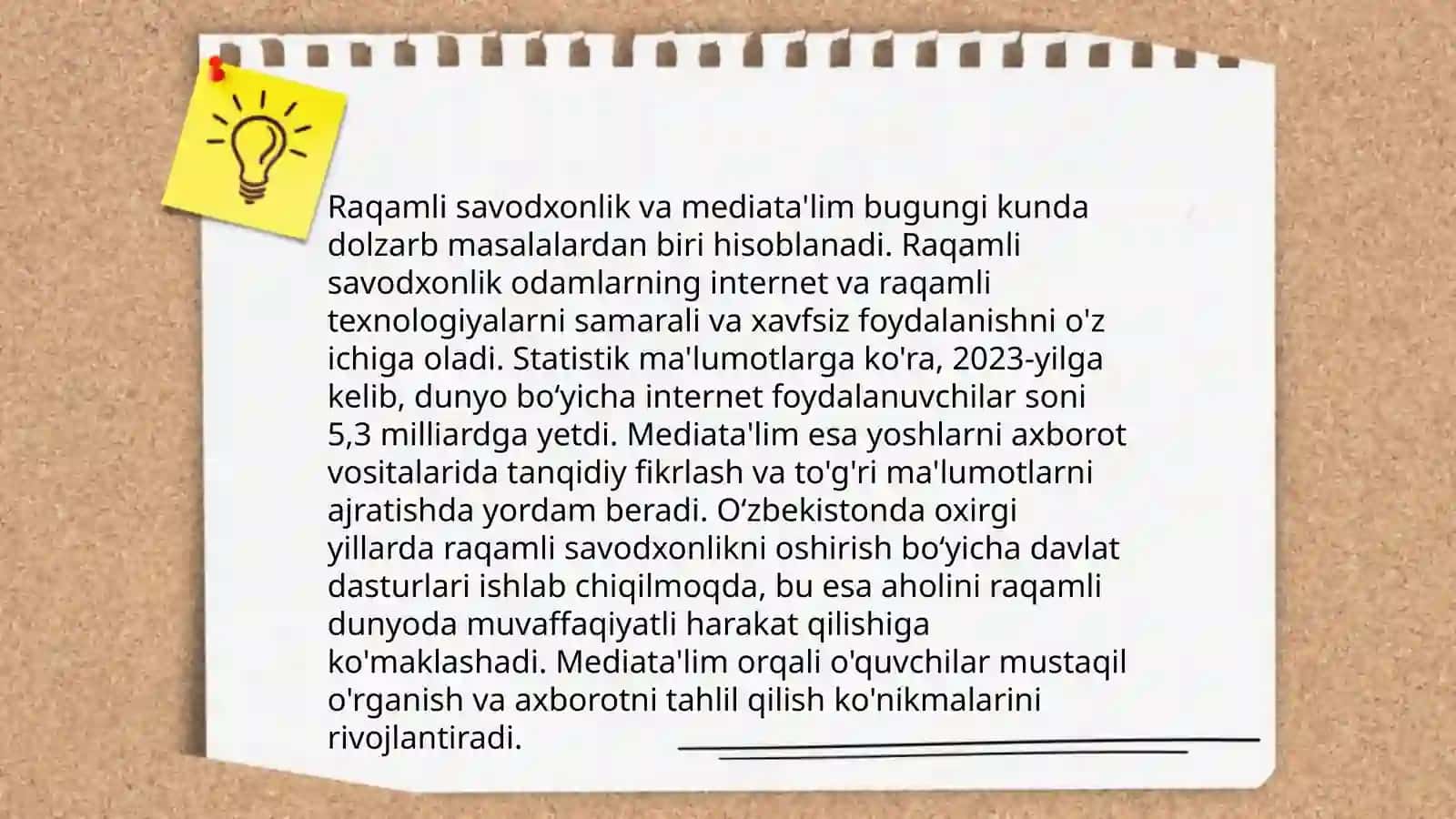 Mediata'limning uzluksiz ta'limdagi roli 4