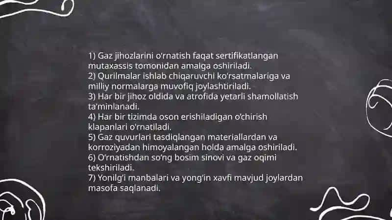 Gaz taʼminoti-ichki qurilmalari 4