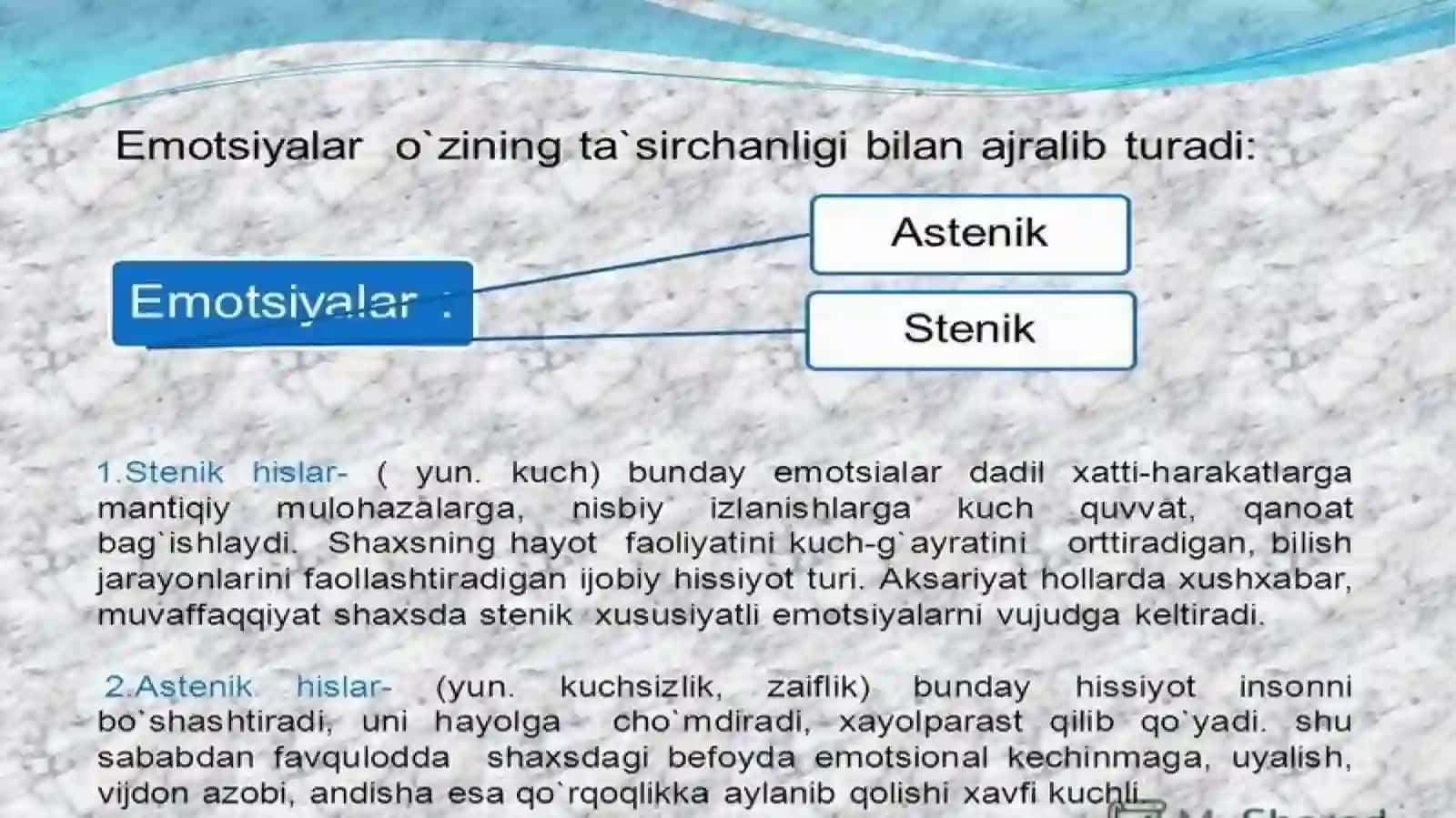 Emotsiyalarningshaxsshakllanishidagioʻrni 4