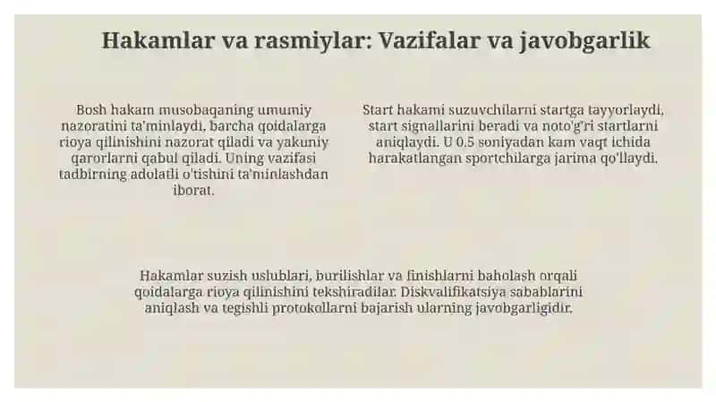 Tanlangan sport turida rejalashtirish va hakamlik faoliyati 4