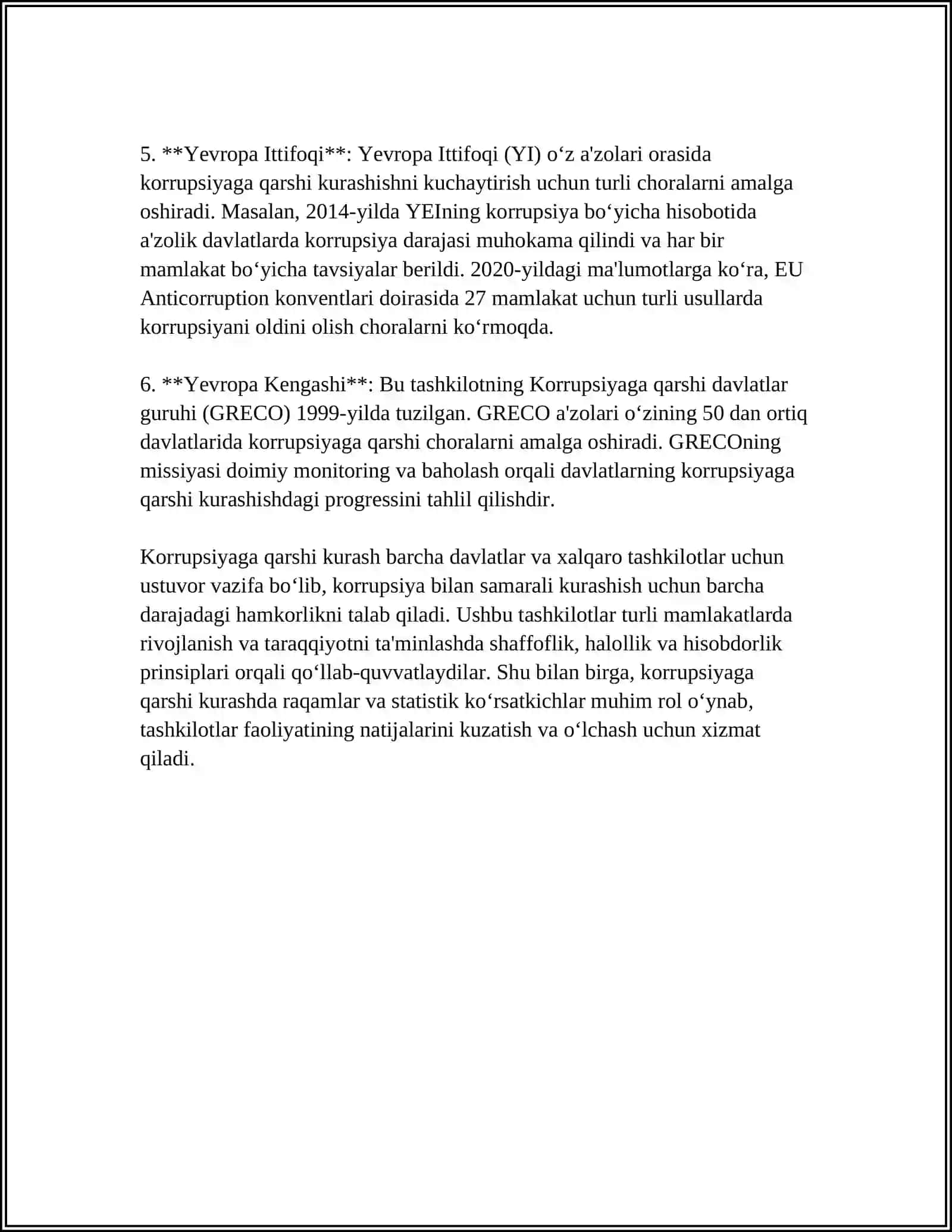 KORRUPSIYAGA QARSHI KURASHDA XALQARO TAJRIBA 4