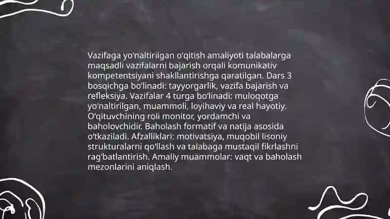 Ingliz tilini oʻqitishda zamonaviy yondashuvlar 4