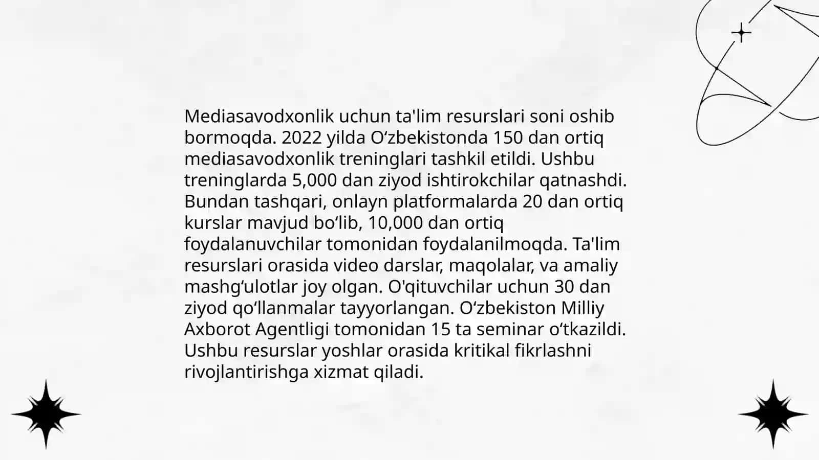 Axborot savodxonligi asoslari 4