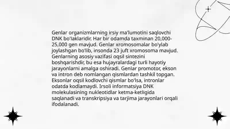 Jins genetikasi 4