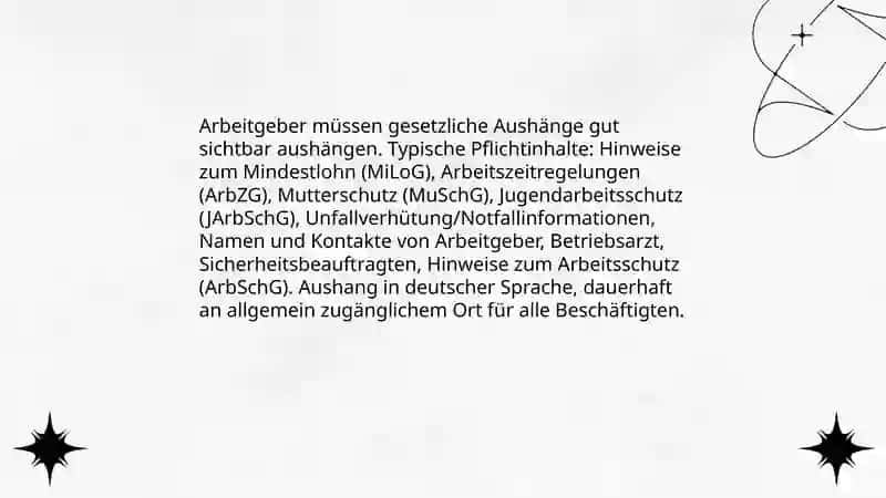 Aushängen 4