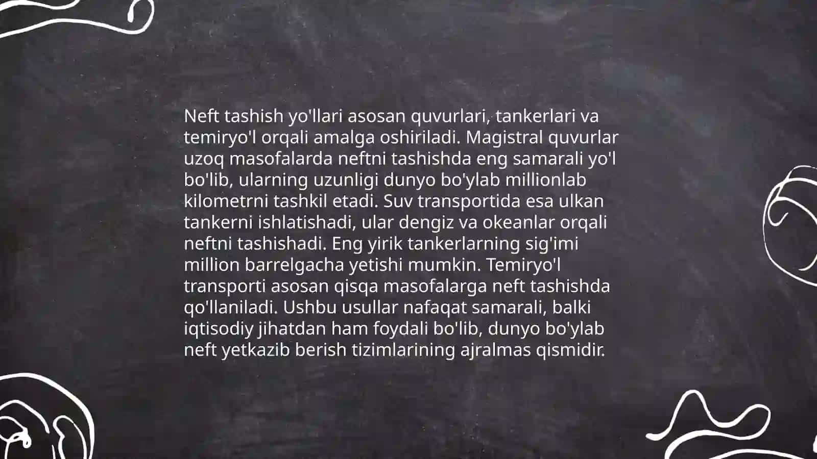 Neft va neft mahsulotini yetkazib berish 4