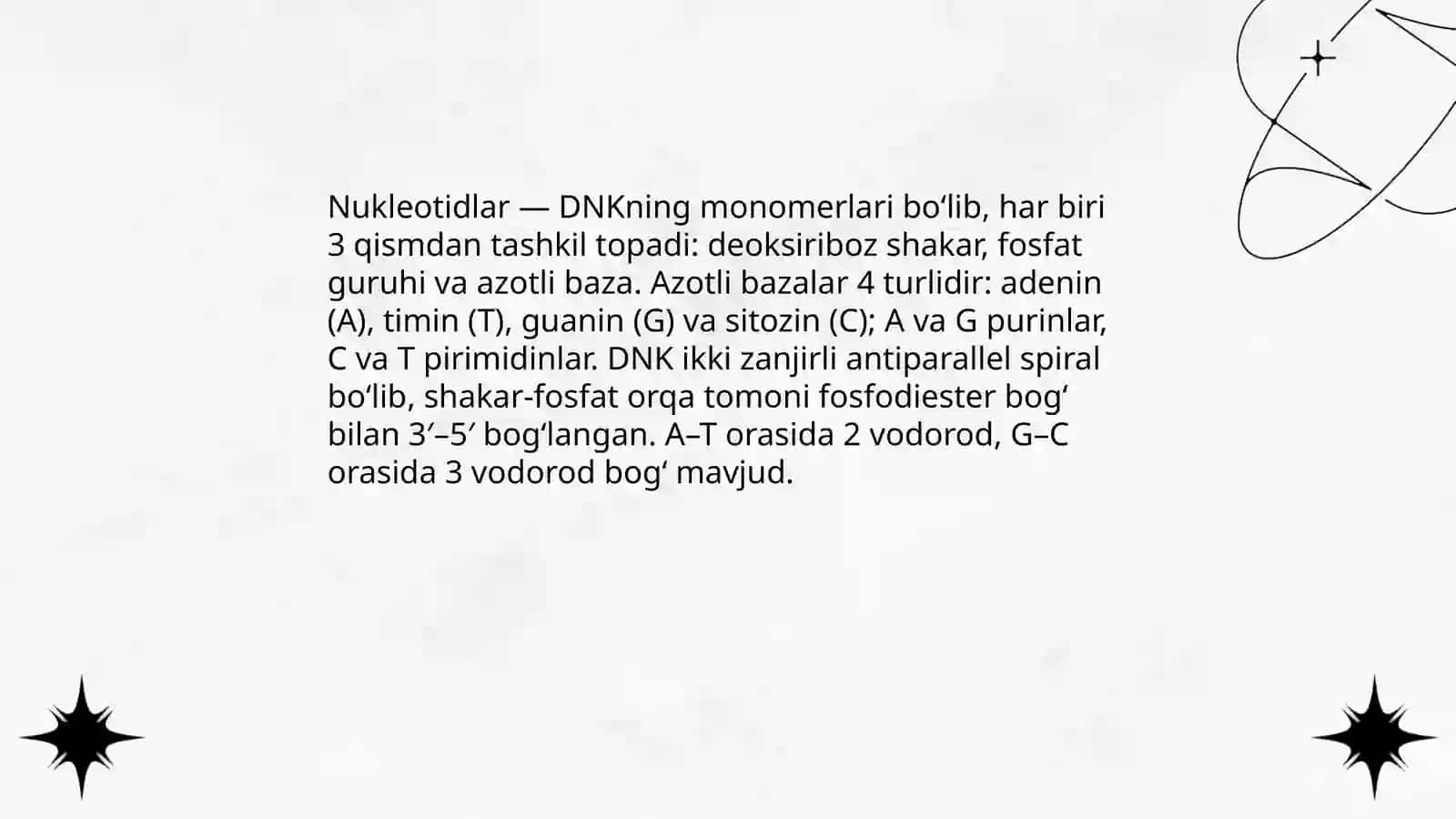Irsiyatning molekulyar asoslari 4