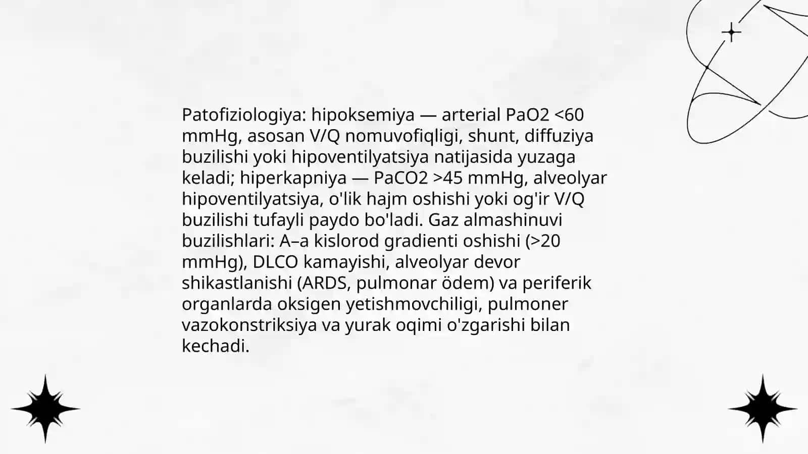 Kechiktirib bolmaydigan holatlarda otkir nafas yetishmovchiligi 4