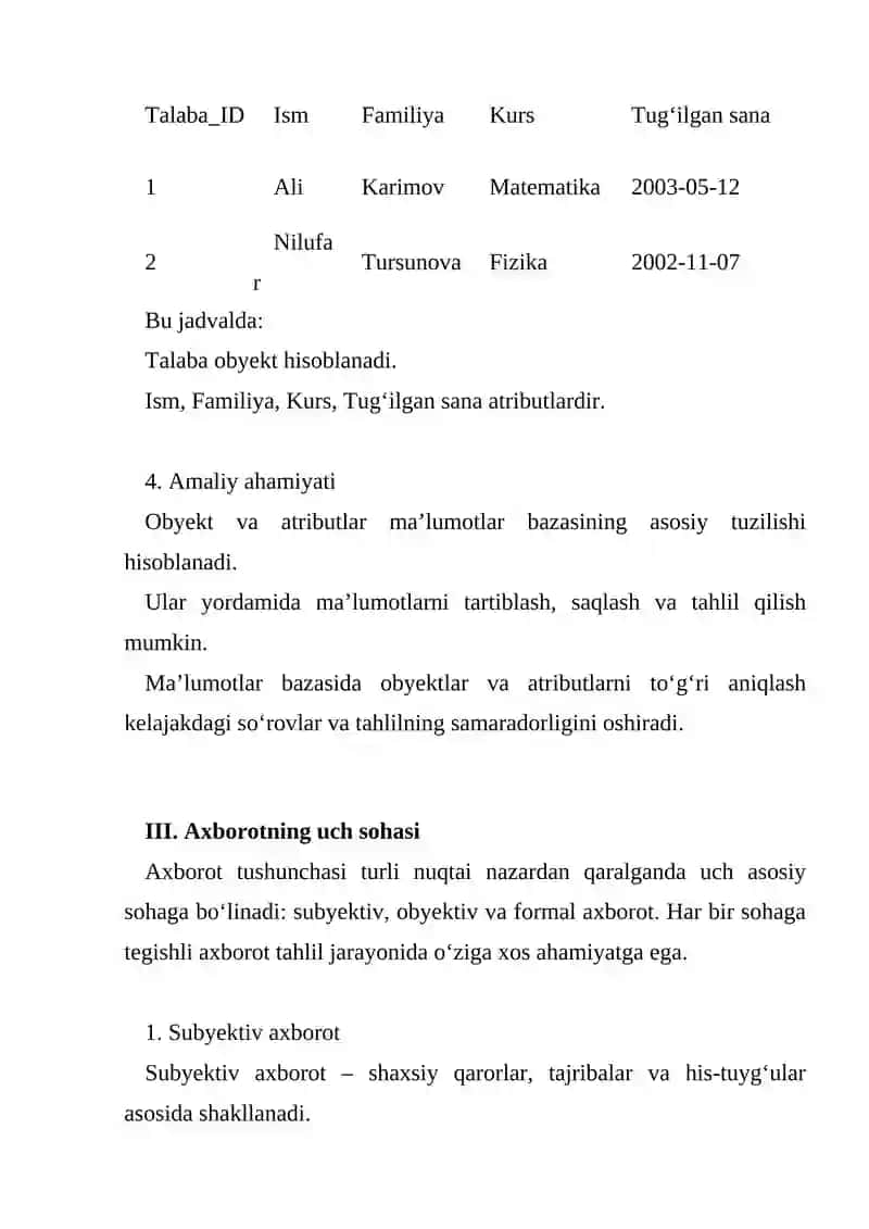 Obyektlar va atributlar 4