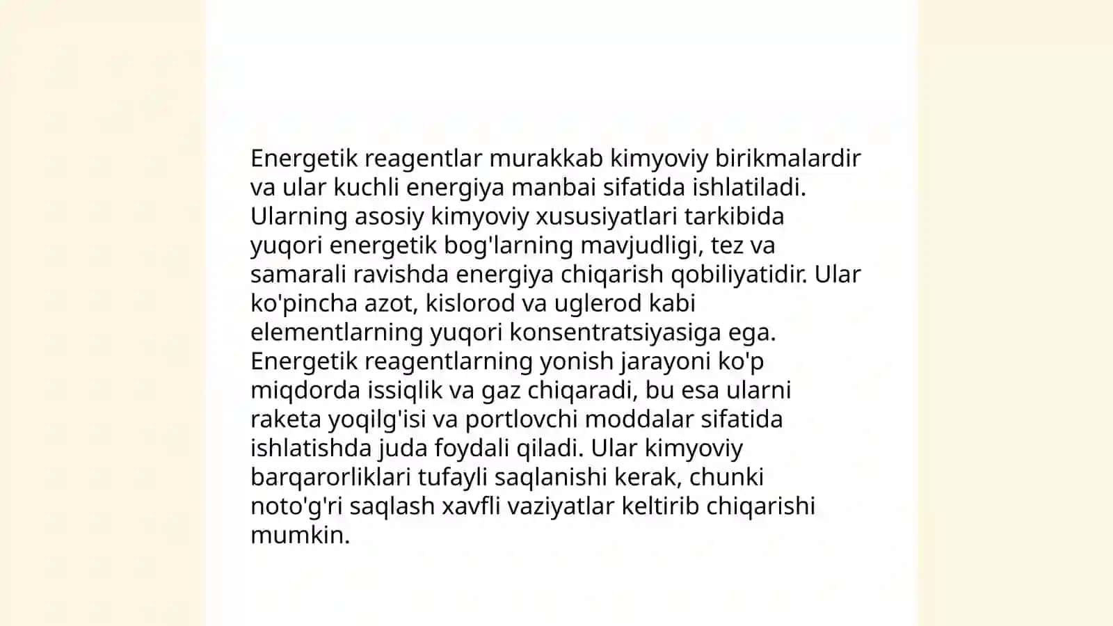 Kationlar analizda kompleks birikmalar va energetik reagentlarning ahamiyati 4