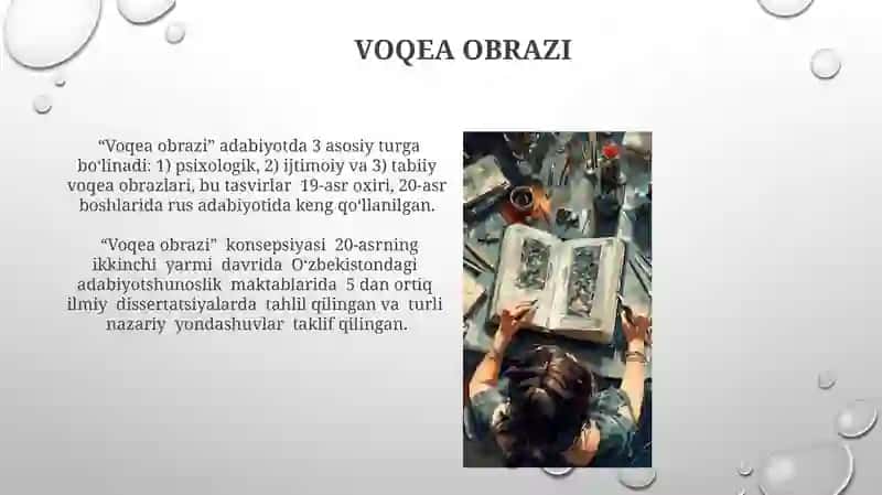 Badiiy Tasvirning Mohiyati 4