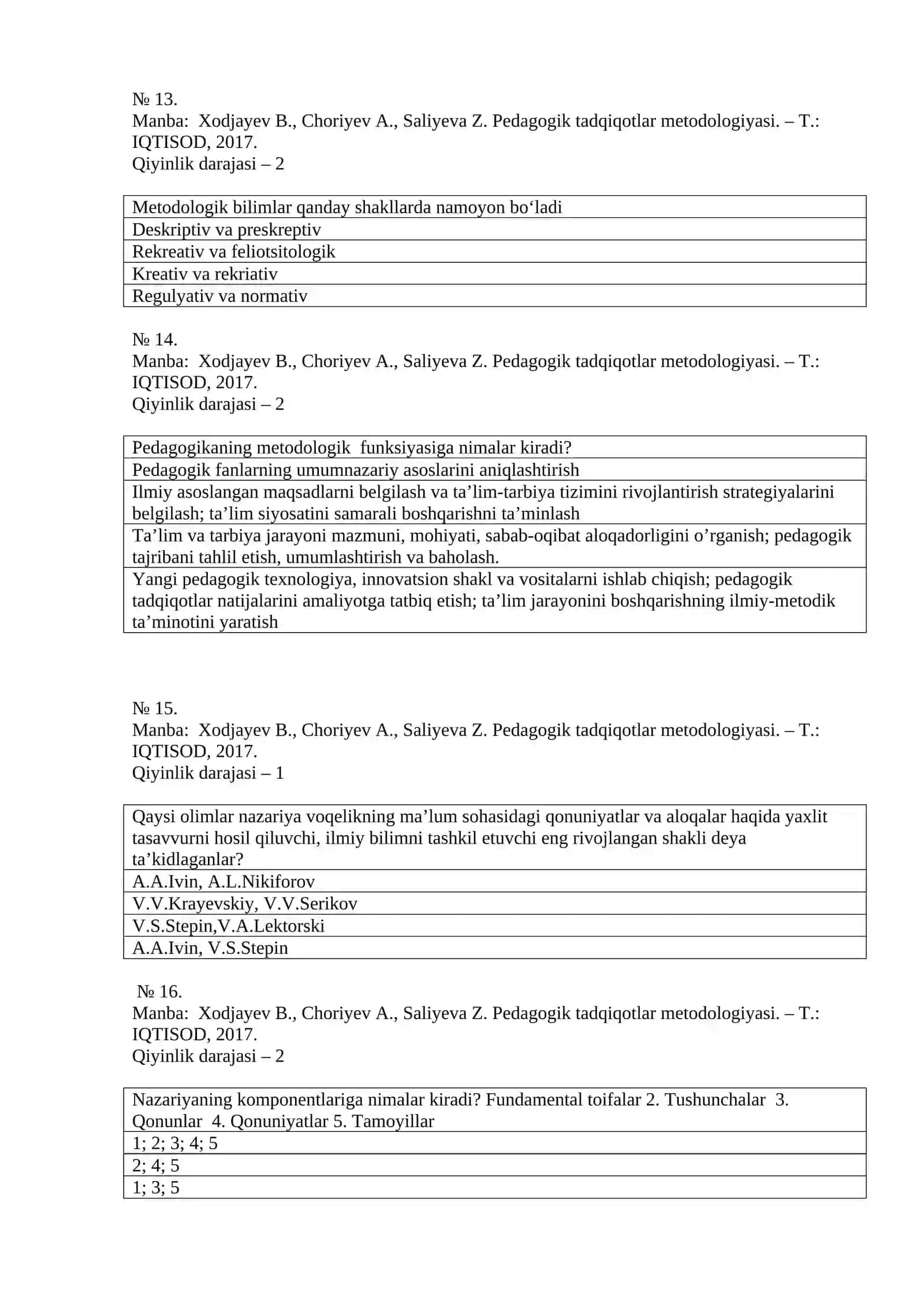 Pedagogik tadqiqotlar metodologiyasi 4
