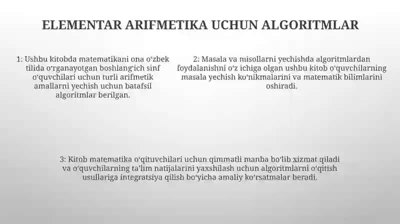 Boshlang'Ich Sinf Matematika Darslarida Misol Va Masalalarni Yechishda Algoritmlardan Foydalanish Metodikasi 4