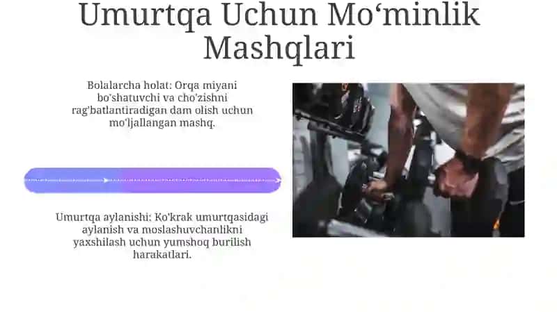 Moslashuvchanlikni rivojlantirish uchun maxsus mashqlar 4