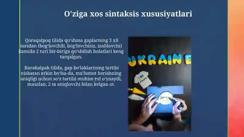 Qozoq qoraqalpoq qirg'iz tillarning sintaktik xususiyatlari 4