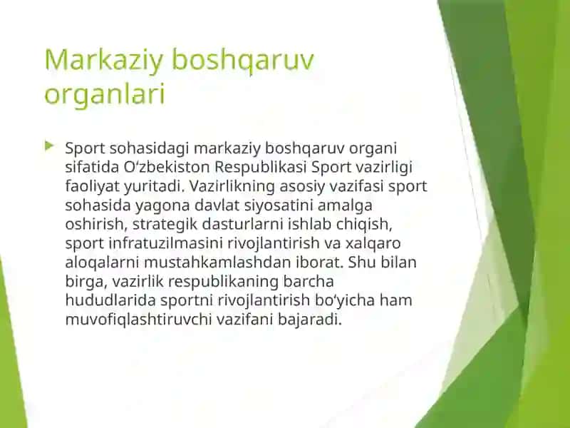 JISMONIY TARBIYA VA SPORT MENEJMENTI TIZIMI DAVLATIDORALARI TAVSIFI 4