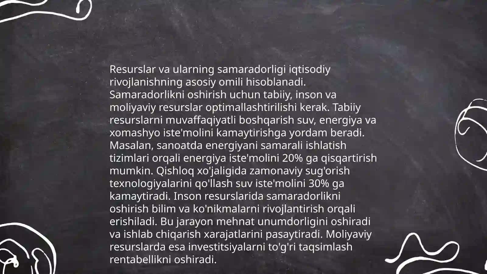 Ishlab chiqarish va uning natijalari 4