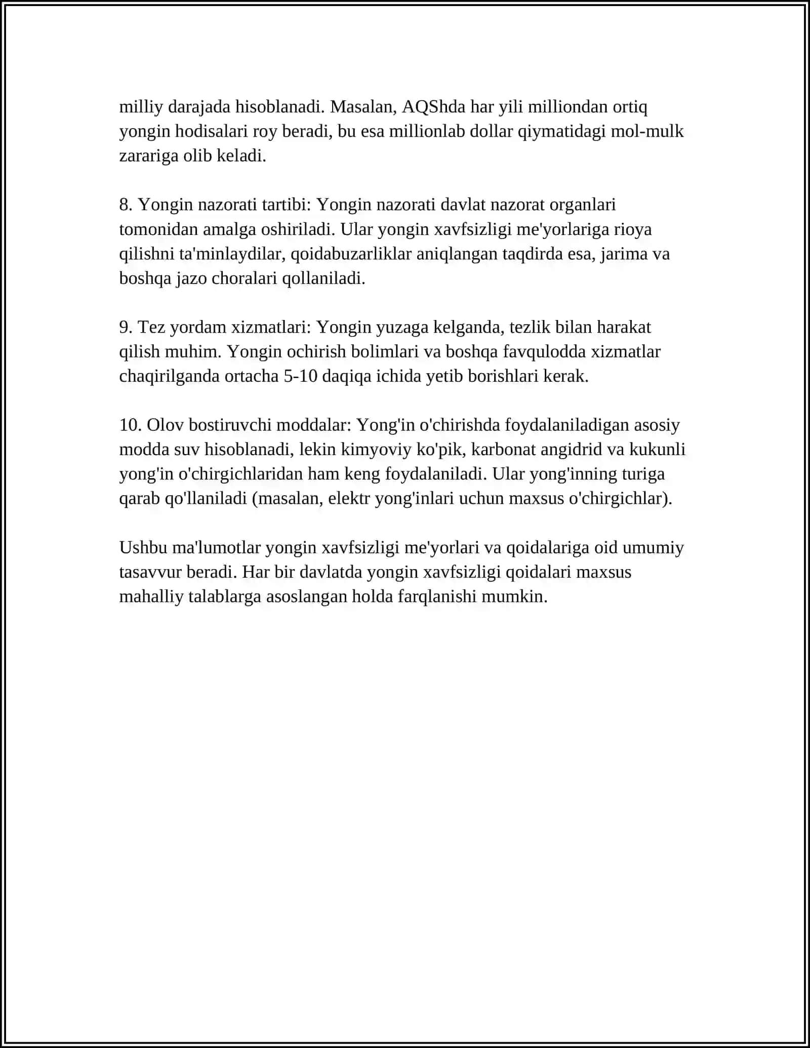 Yongin Xavfsizligi va Uni Taminlash 4