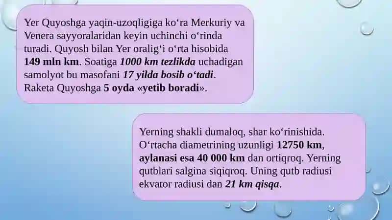 Yerning tabiiy shakli 4