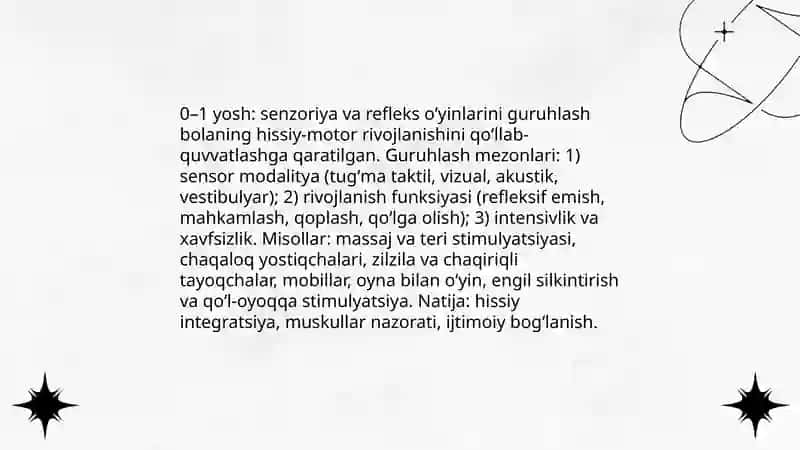 Yosh bosqichlariga ko‘ra o‘yin turlari 4