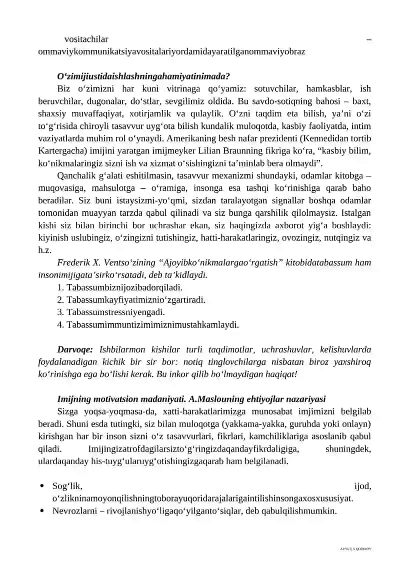 YURIST SHAXSIY IMIJNI SHAKILLANTIRISH USULLARI 4