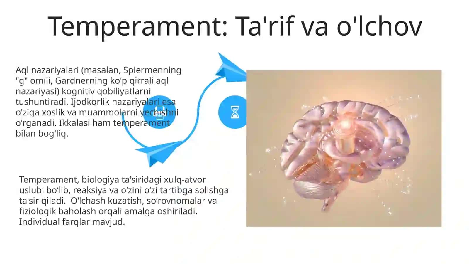Intelekt va kreativlik nazariyalari, Temperament va uning nazariyalari 4