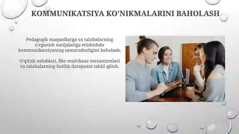 Pedagogik faoliyatda muloqot 4