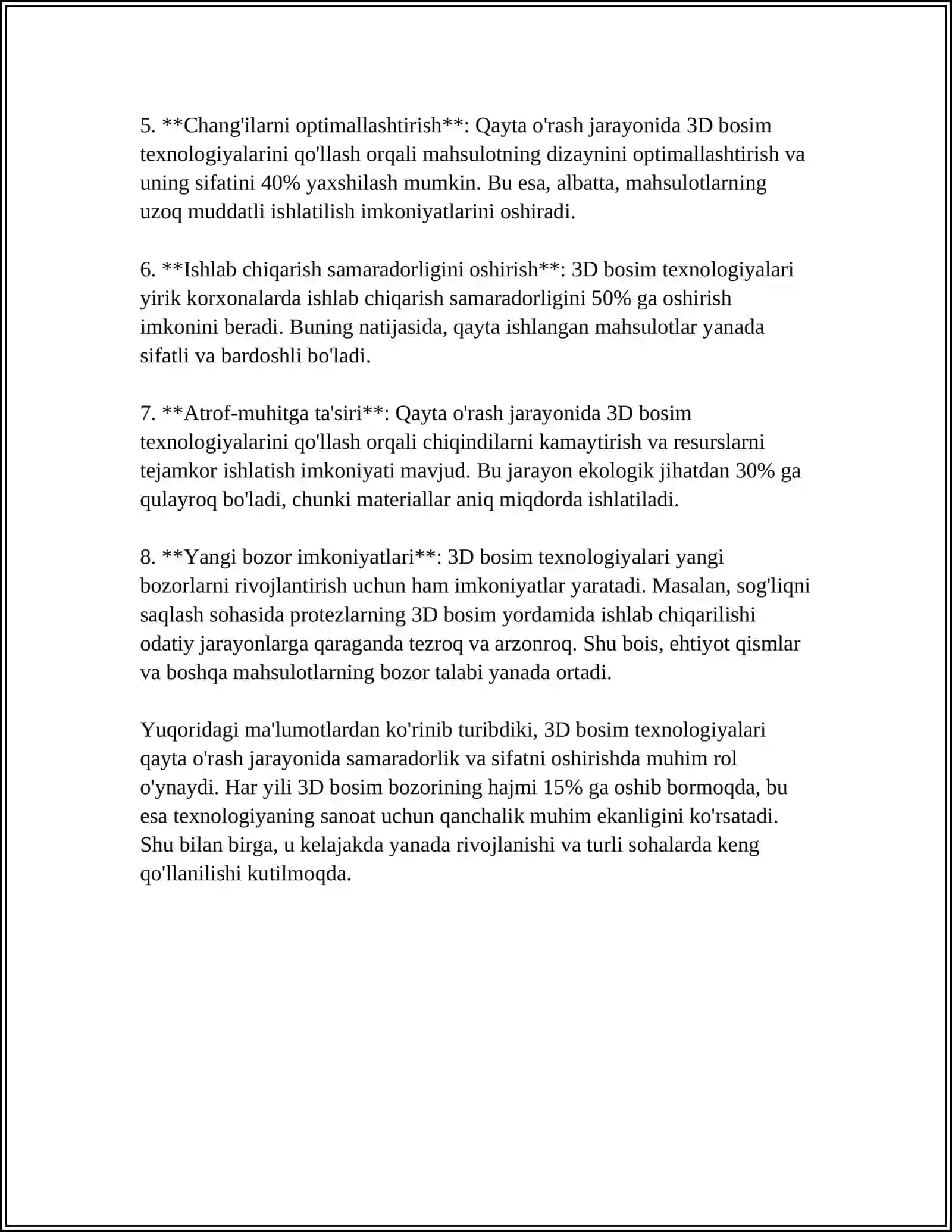 QAYTA O'RASH JARAYONIDA INNOVATSION TEXNOLOGIYALAR 4