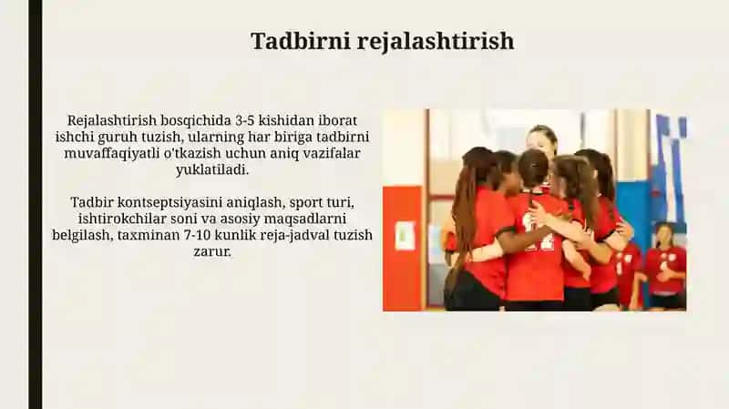 Sport maktablarida ommaviy sport tadbirlarini uyushtirish 4