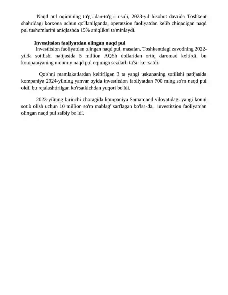 Pul mablag'lari xisobi 4